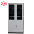 Steel File locker Glass display Cabinet For Laboratory